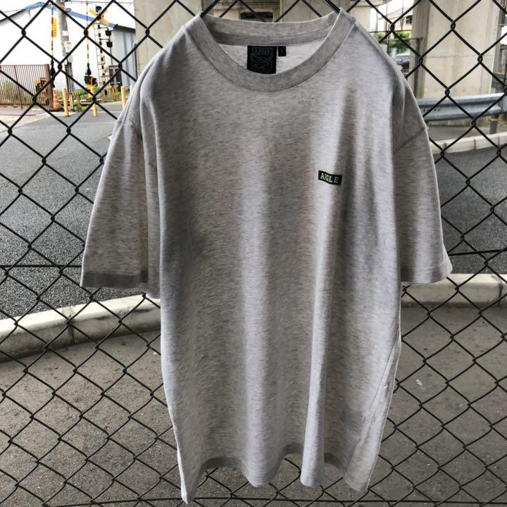 AIGLE エーグル Tシャツ バックプリント 胸ワンポイントプリント