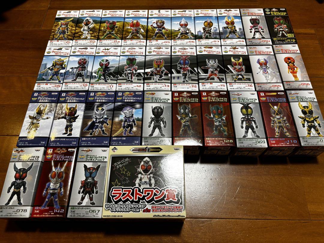 ワールドコレクタブルフィギュア 平成ライダー 34個セット 新品未開封 WCF
