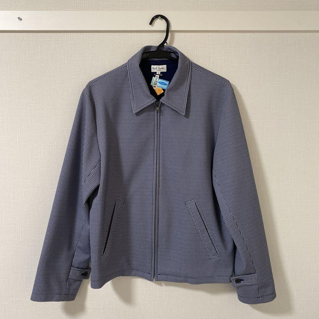 Paul Smith ポールスミス コットンジップブルゾン スイングトップ M Jersey look” ジップアップブルゾン