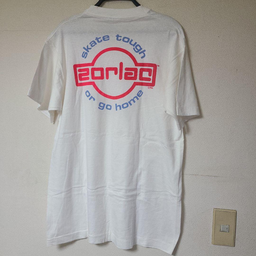 80s USA製 Zorlac Jeff Newton Scarr Tシャツ