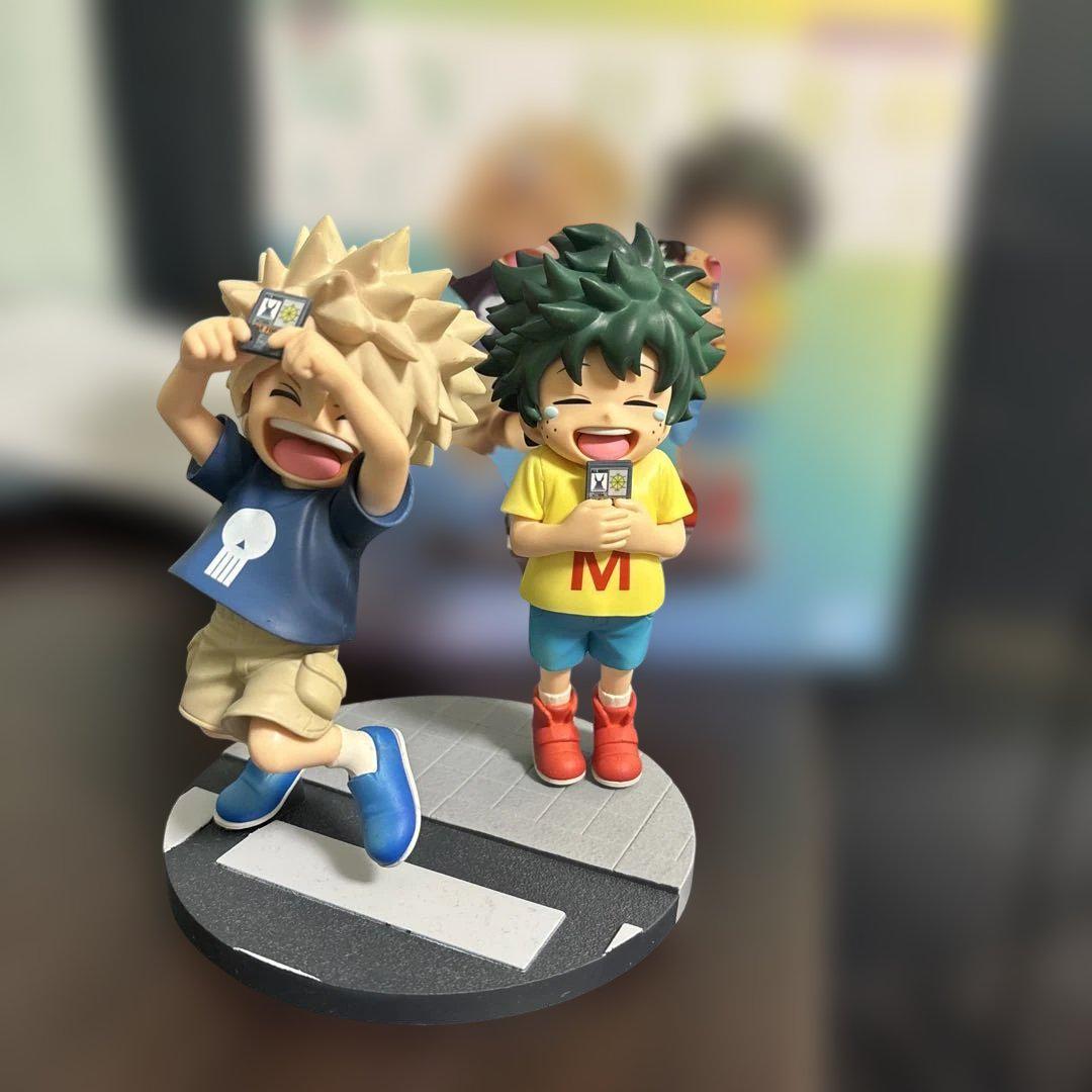 ヒロアカ 連なる星霜 D賞 フィギュア 爆豪勝己 緑谷出久 幼少期
