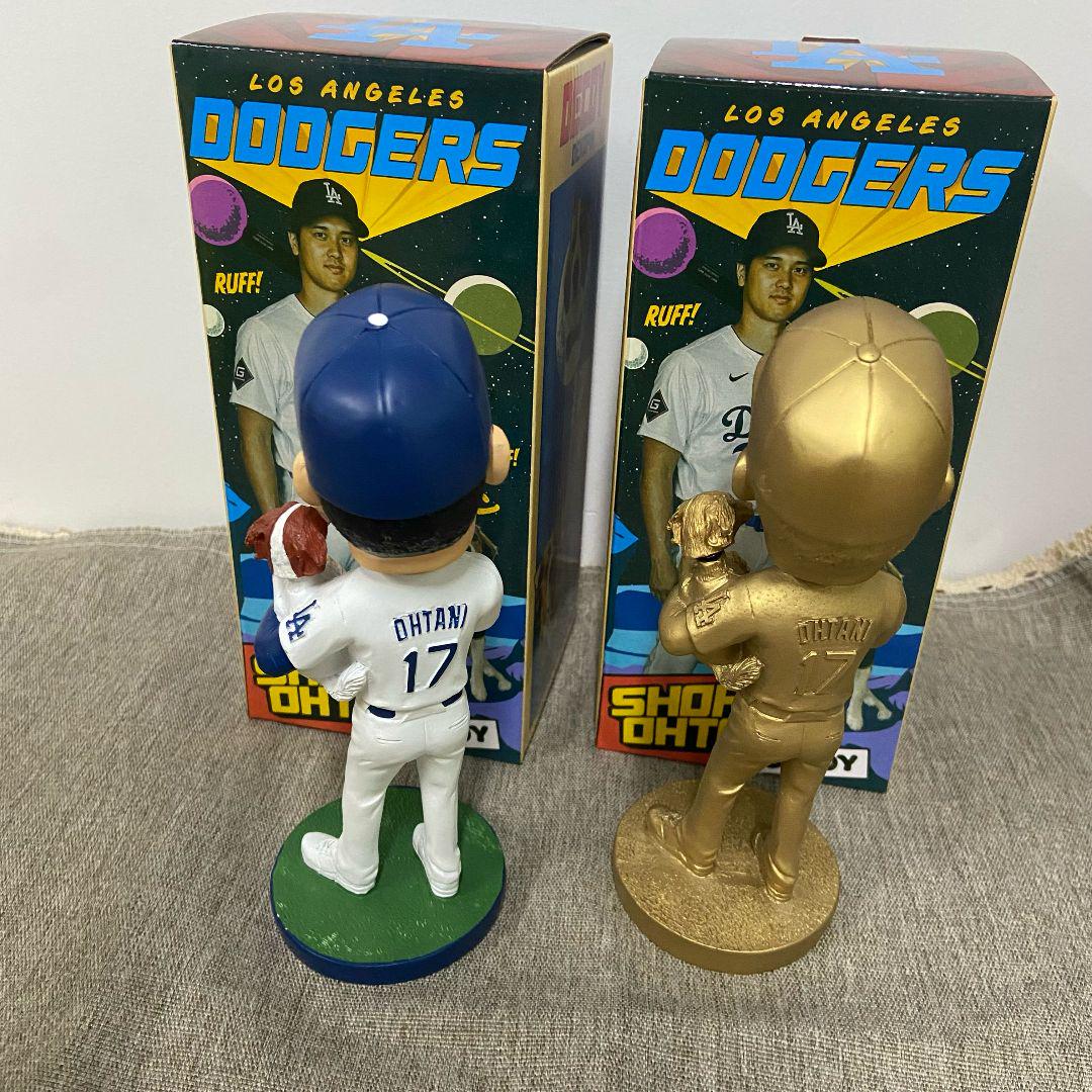 限定品金色 大谷翔平 デコピン バブルヘッド +大谷翔平 デコピン