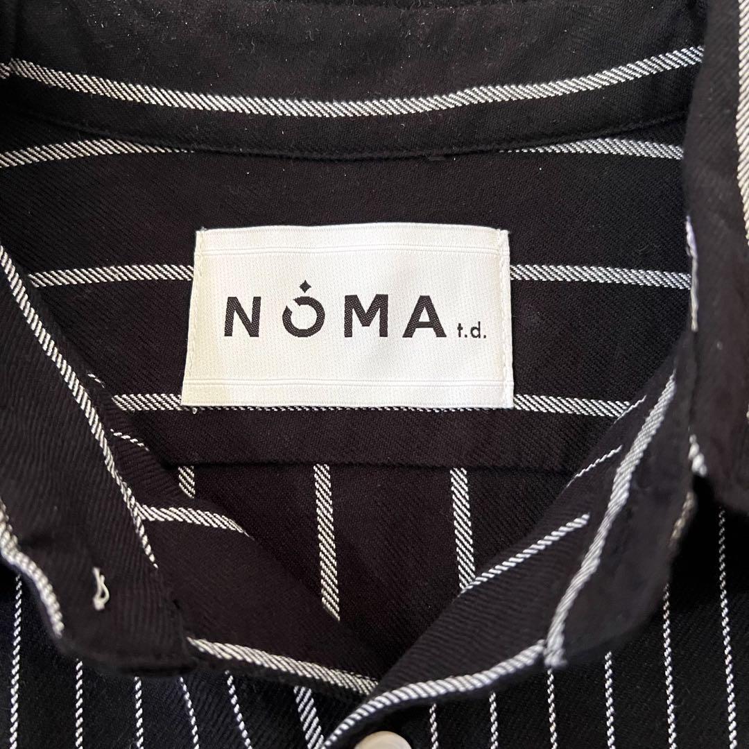 新品タグつき NOMA t.d. PIN STRIPE SHIRT