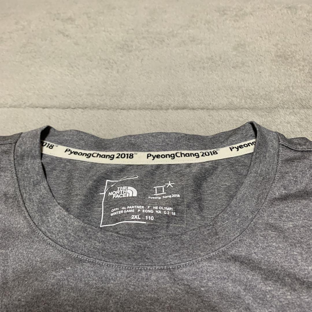 希少TheNorthFacePyeongChang2018オリンピックTシャツ
