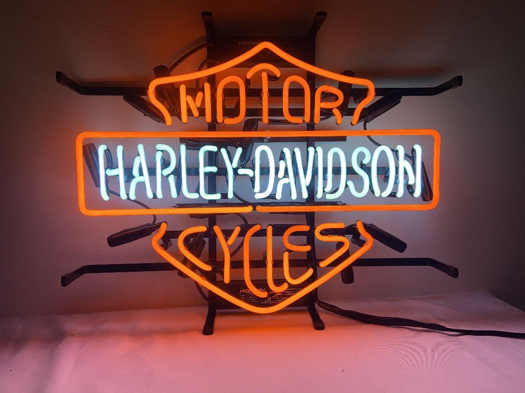 ネオン管 HARLEYDAVIDSON ネオン看板 ネオンサイン オーダーメイド