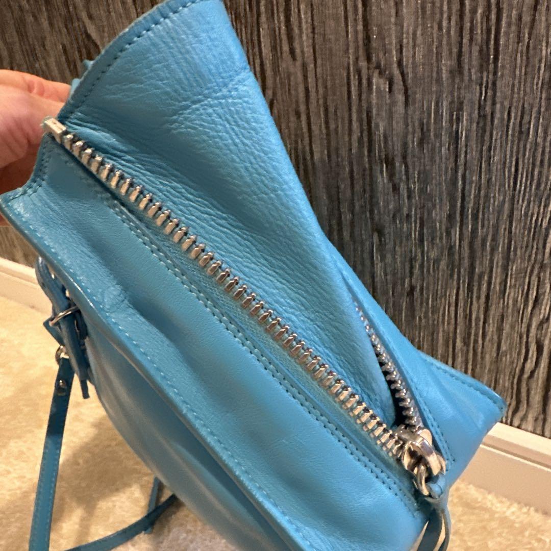 BALENCIAGA ブルー ショルダーバック バック 匿名配送