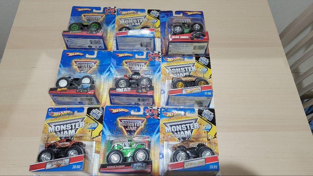 ホットウィール モンスタージャム 米国仕様 9台セット コレクション