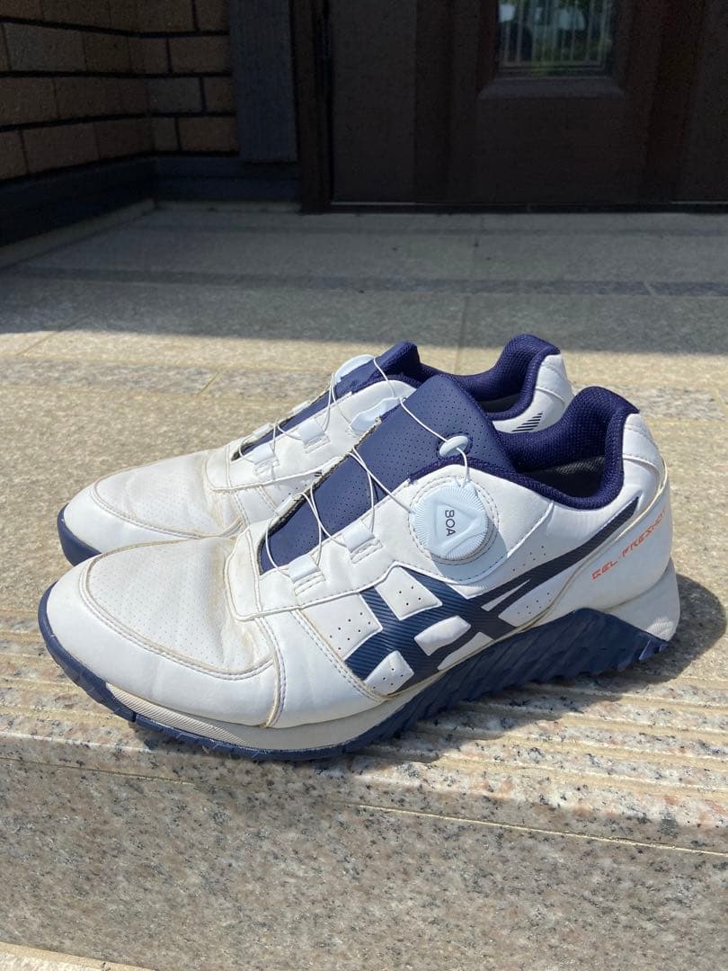 アシックス ゴルフシューズ ゲルプレショット BOA 27センチ 今年の新作