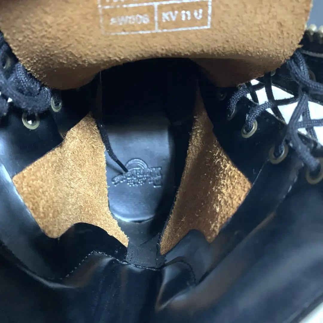 極美品✨ Dr.Martens 9ホール ブーツ ブラック フロントジップ