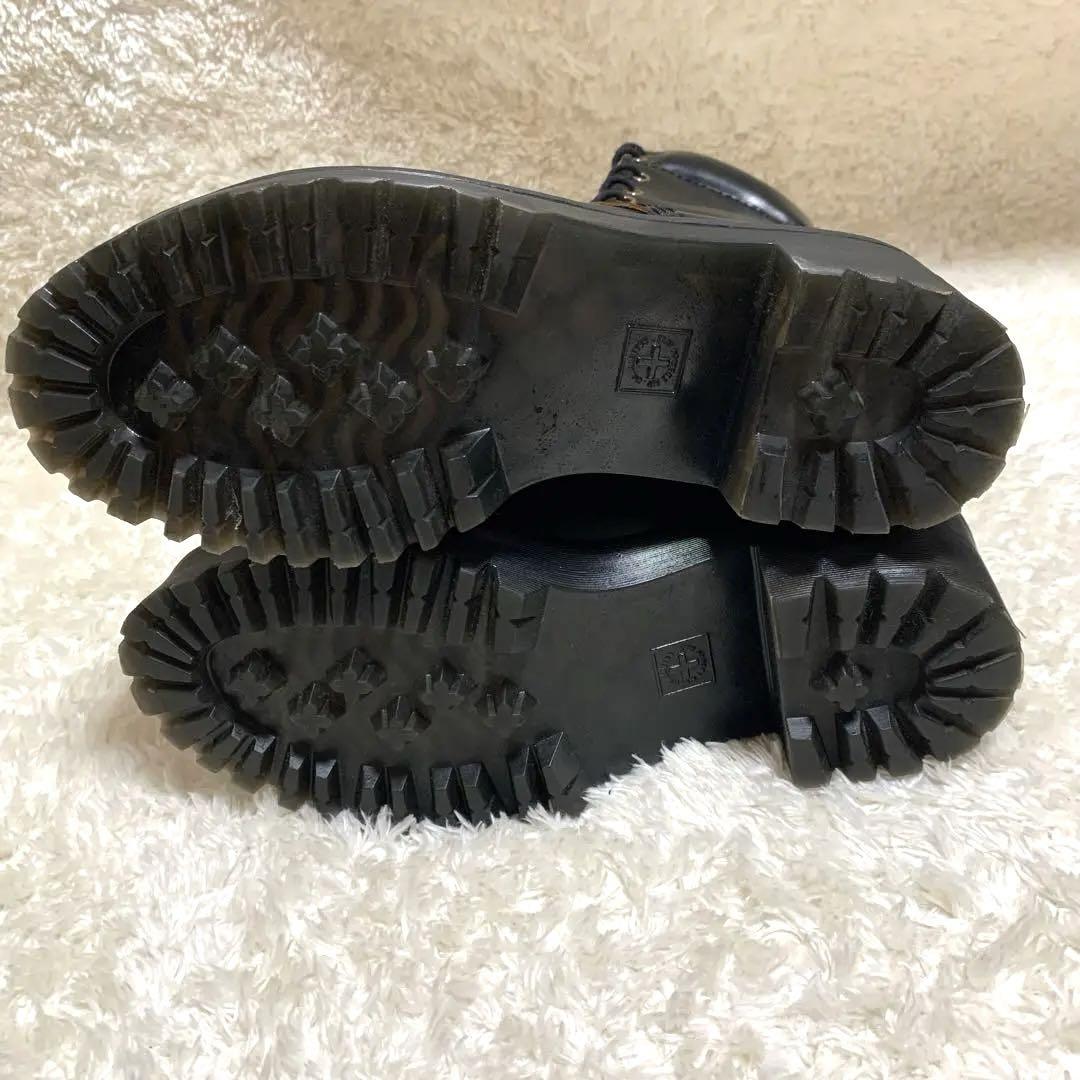 極美品✨ Dr.Martens 9ホール ブーツ ブラック フロントジップ