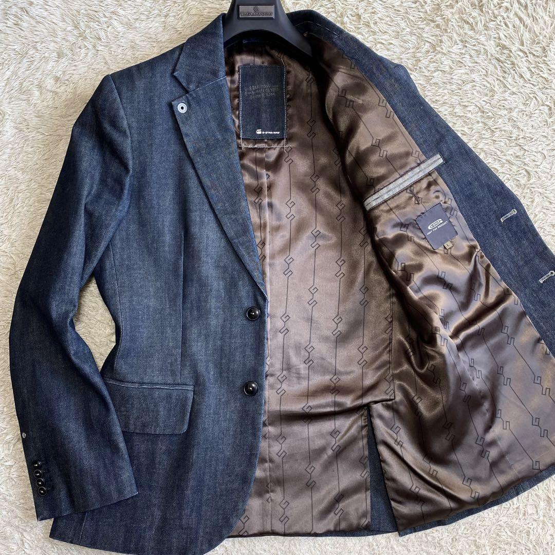 雑誌などで活躍中の人気 G-STAR RAW デニム テーラードジャケット