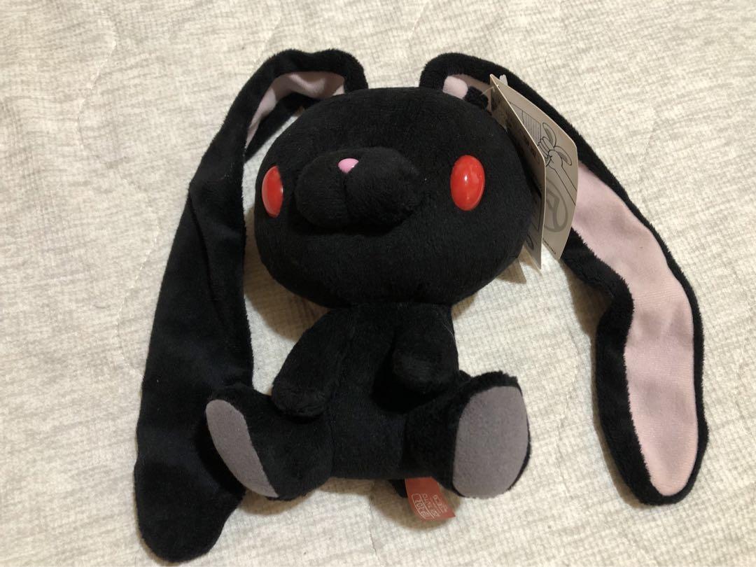チャックスGP 汎用うさぎ ぬいぐるみ 汎用ブラック タグ付き