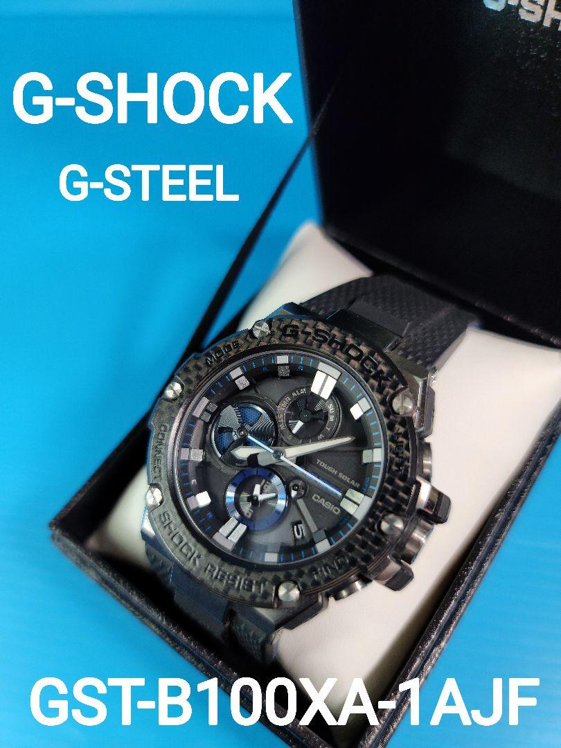 美品 CASIO G-SHOCK G-STEEL GST-B100XA-1AJF
