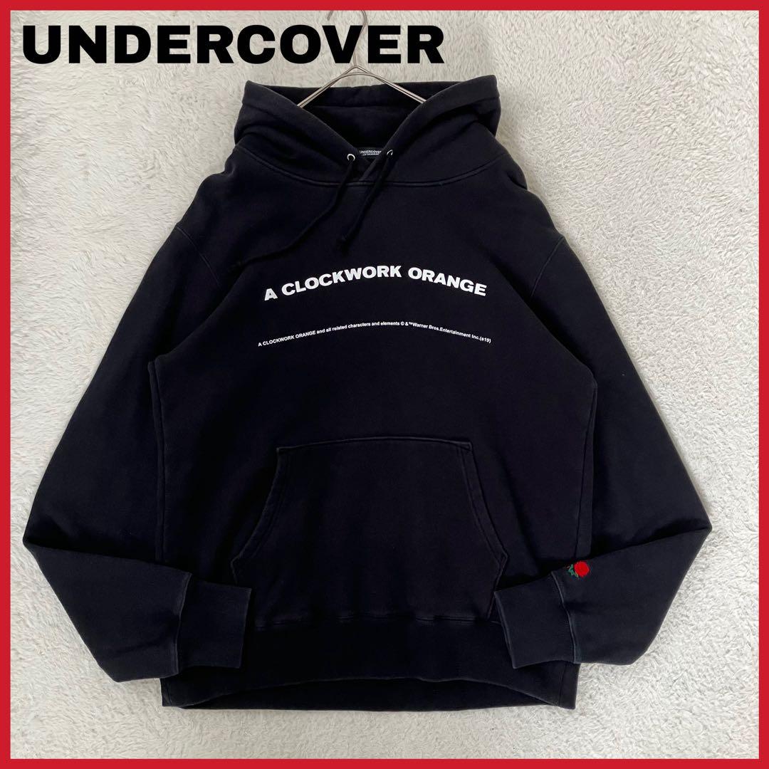 UNDERCOVER 時計仕掛けのオレンジ スウェット パーカー フーディー 4XL LL UNDERCOVER