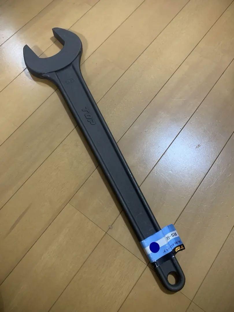 ★‼️TOP片口スパナ 丸形 対辺58㎜ 鍛造 国産 強力級 RS-58