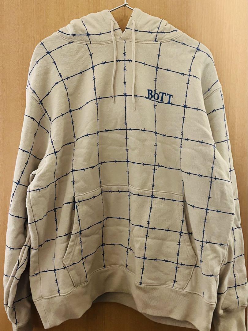 BOTT Barbwire Pullover Hoodie ベージュ