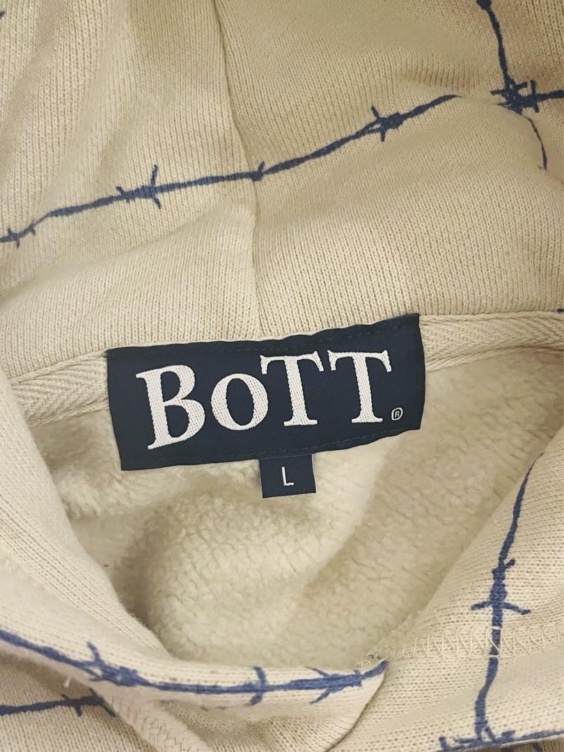 BOTT Barbwire Pullover Hoodie ベージュ