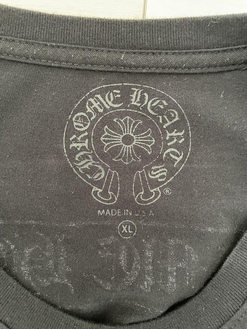 CHROME HEARTS クロムハーツ セメタリークロス　マルチカラー　ロンT