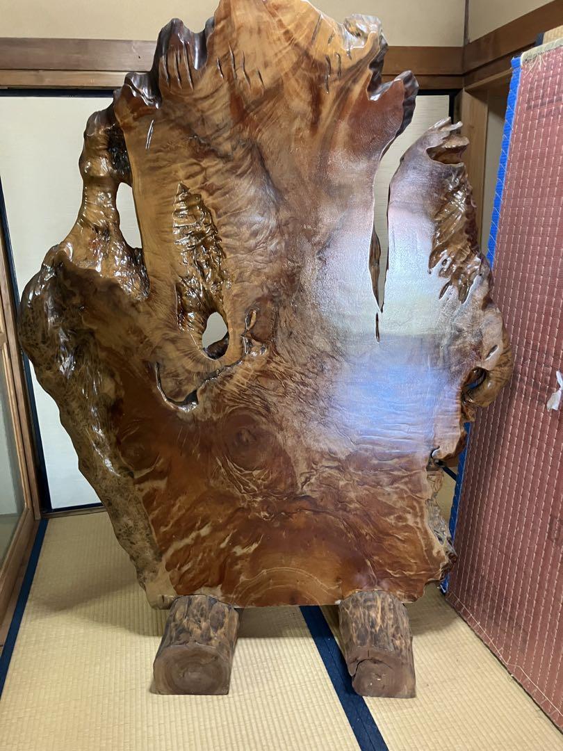 自然木ついたて