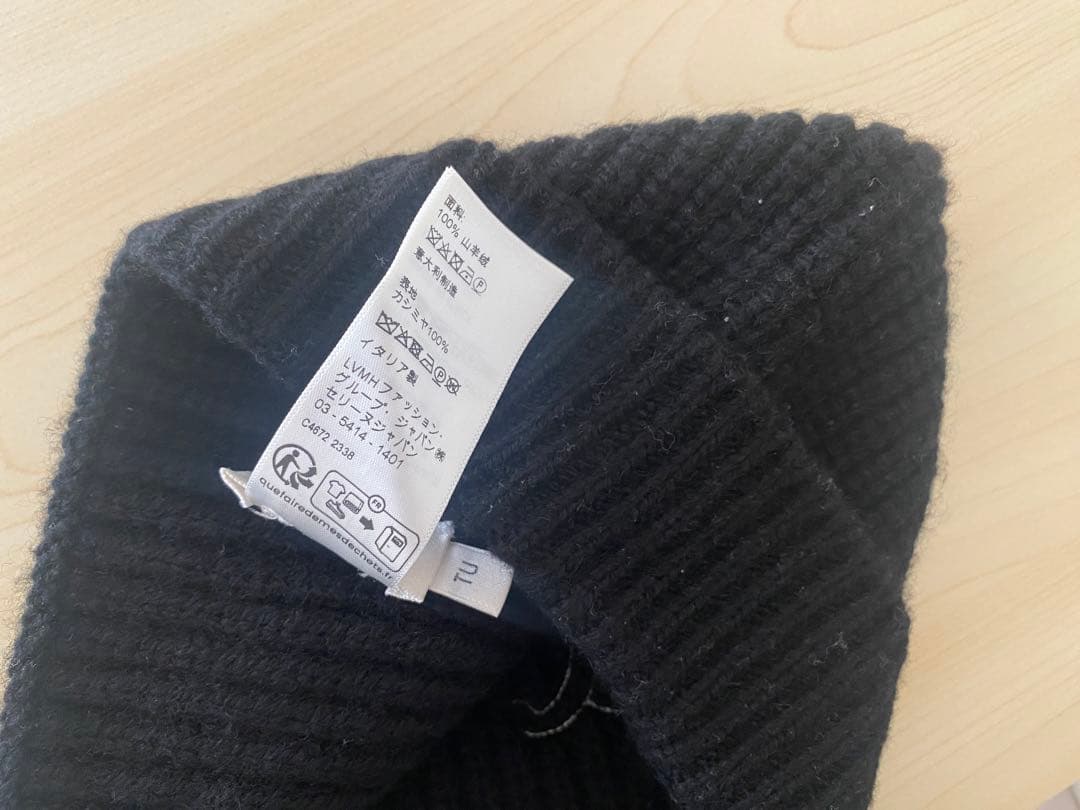 CELINE cashmere ニット帽 CELINE cashmere ニット帽