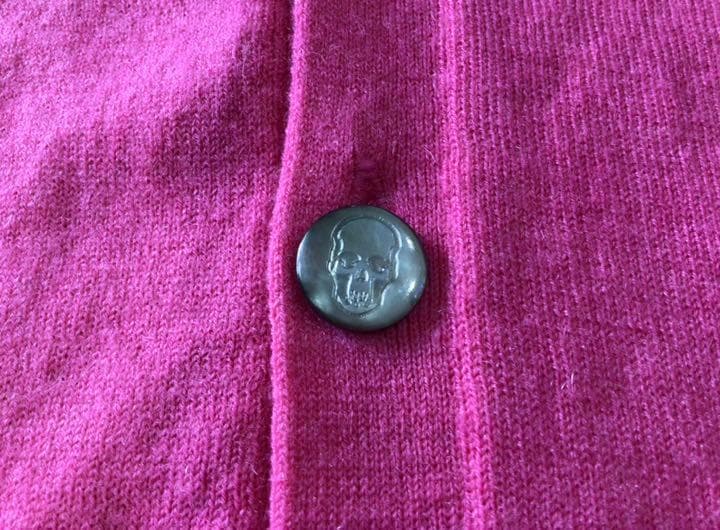 ★ルシアンペラフィネ カシミヤ100% カーディガン ピンク 国内正規品 ☆ルシアンペラフィネ カシミヤ100% カーディガン ピンク 国内