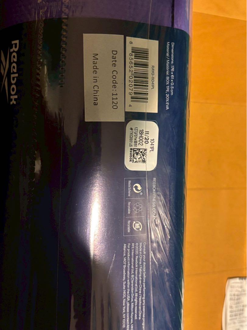 Amazon | リーボック(Reebok) RAYG-11045GR カモヨガマット 5mm