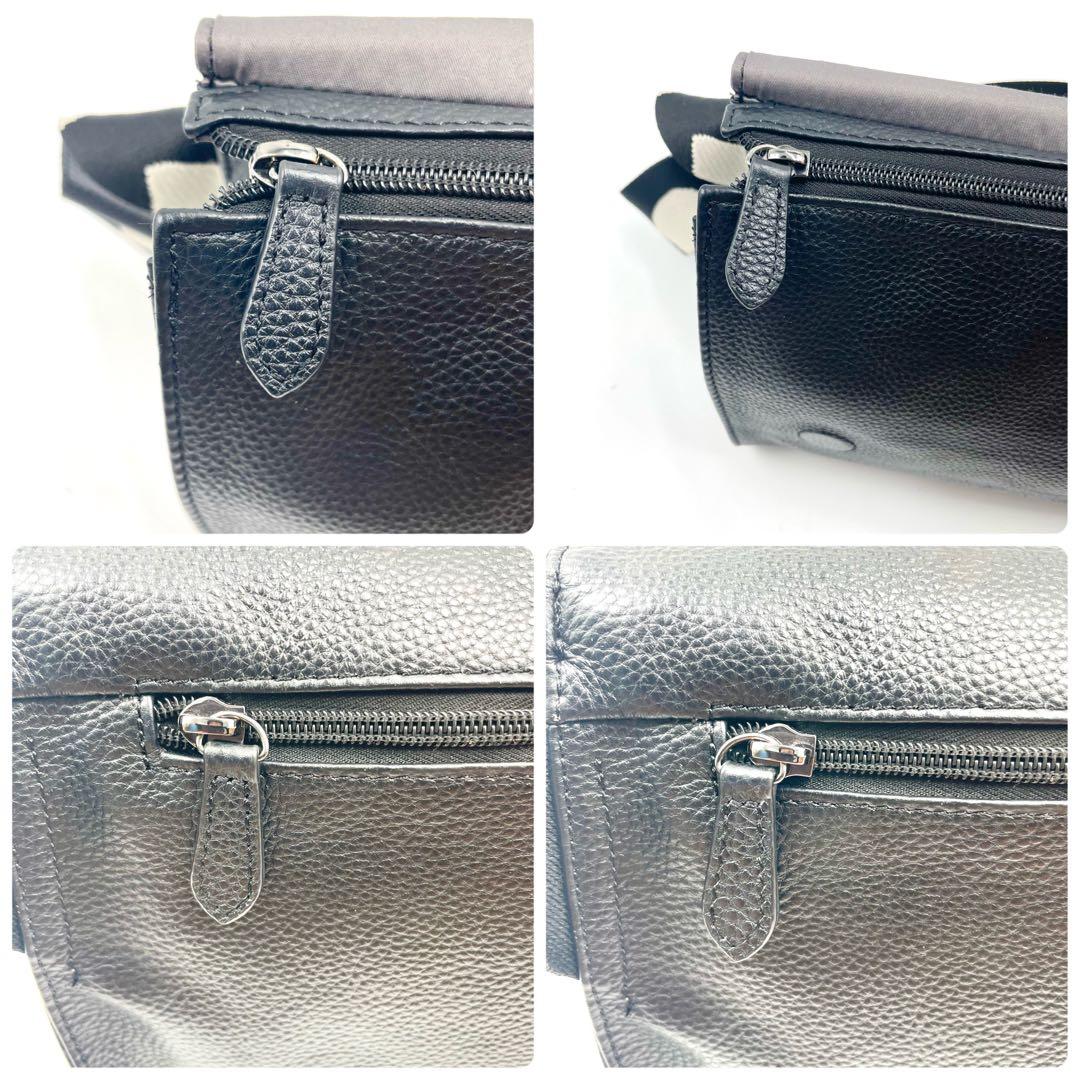 完売 大人気カラー⭐ イアパピヨネ 柄ワイドテープ ショルダーバッグ ブラック 完売 大人気カラー⭐ イアパピヨネ 柄ワイドテープ ショルダーバッグ ブラック