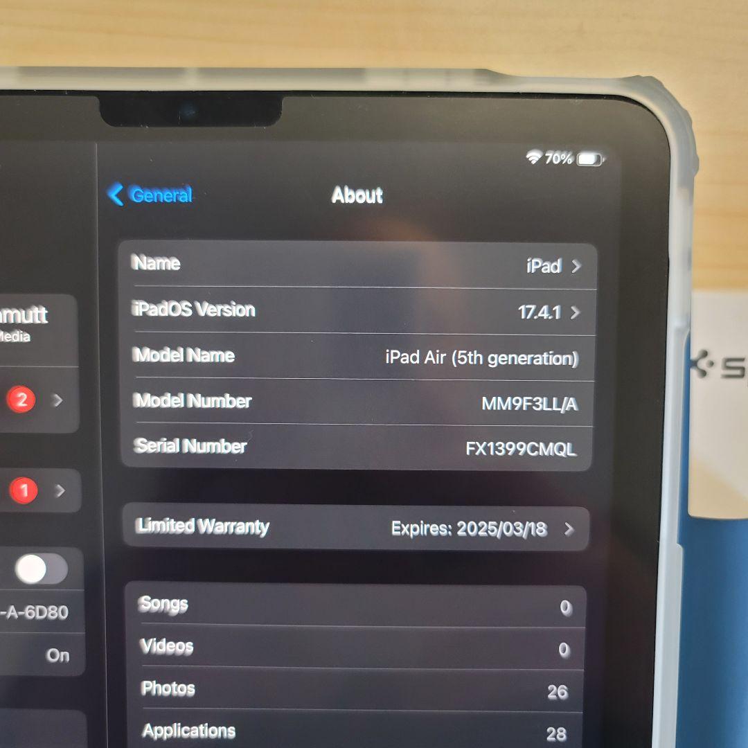 アップルiPad Air 第5世代、Apple Pencil 2, ケース
