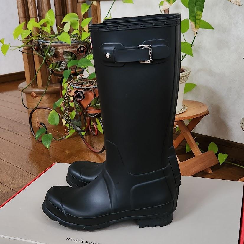 超美品 HUNTER オリジナル トール レインブーツ 27cm
