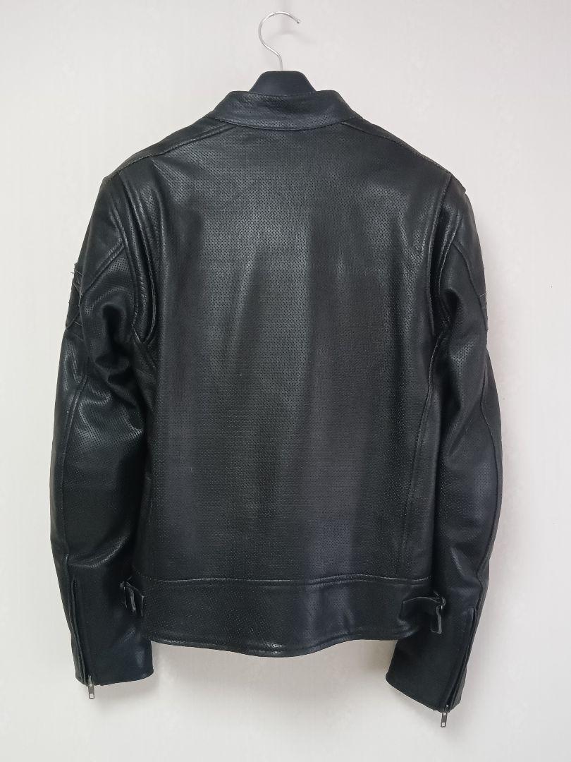【値下げ中】デグナー　メッシュ　ライダース　シングル　牛革　Ｍ　超美品