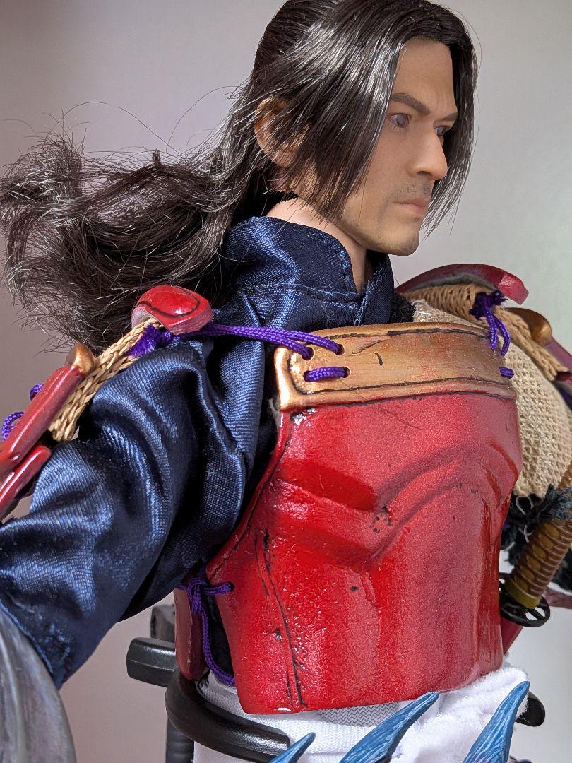 鬼武者 明智左馬介 武士フィギュア 1/6 金城武 - メルカリ