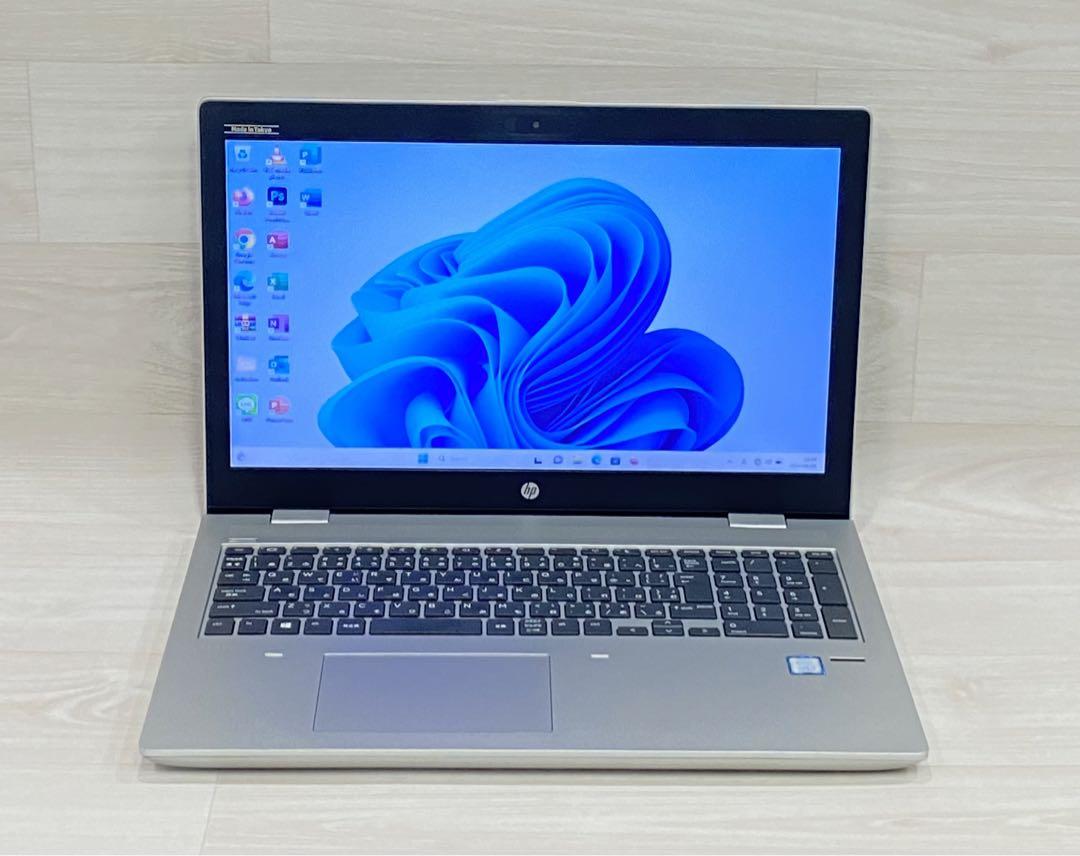 8世代エイチピーhp probook650 G4/8GB/128GB+500GB
