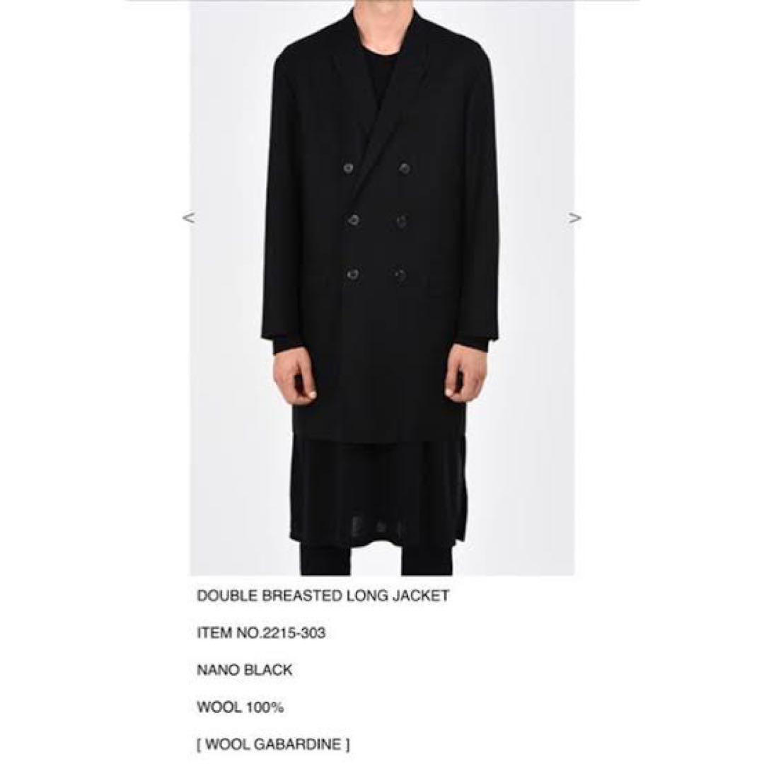 美品 ラッドミュージシャン ダブル ロング ジャケット コート 601O▲
