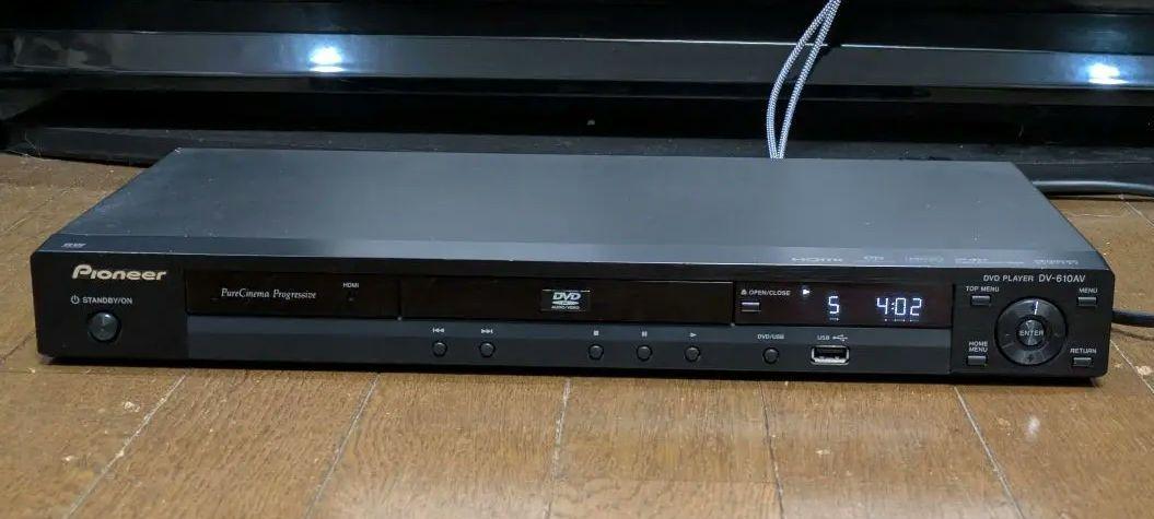 Pioneer DVD／SACD DV-610AV 動作良好でリモコン付き綺麗！