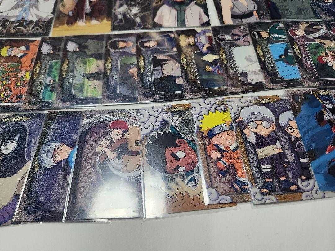 NARUTO 忍術大全 我愛羅 うちはサスケ カード ナルト ジャンプ