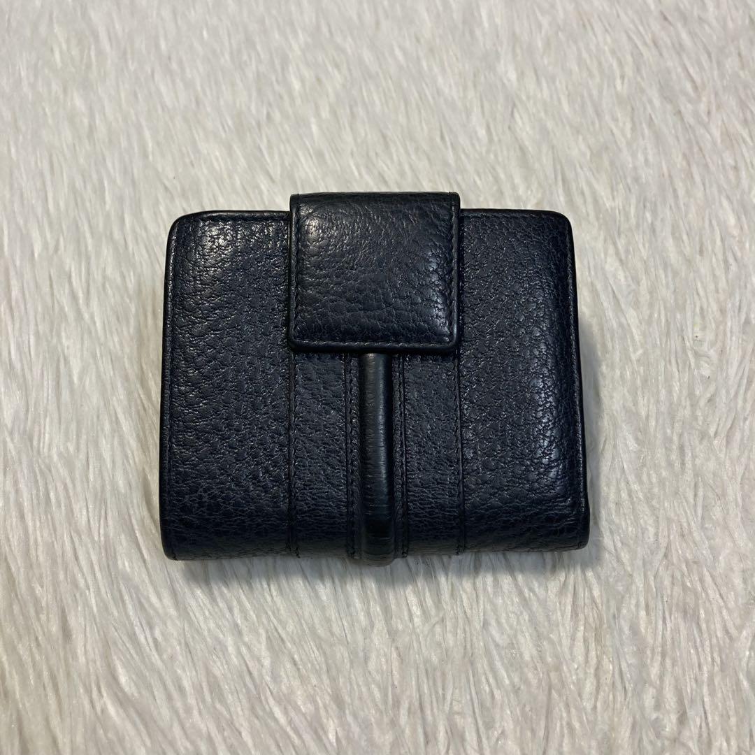 今週スペシャルセール 美品 GUCCI グッチ 二つ折り 財布 黒