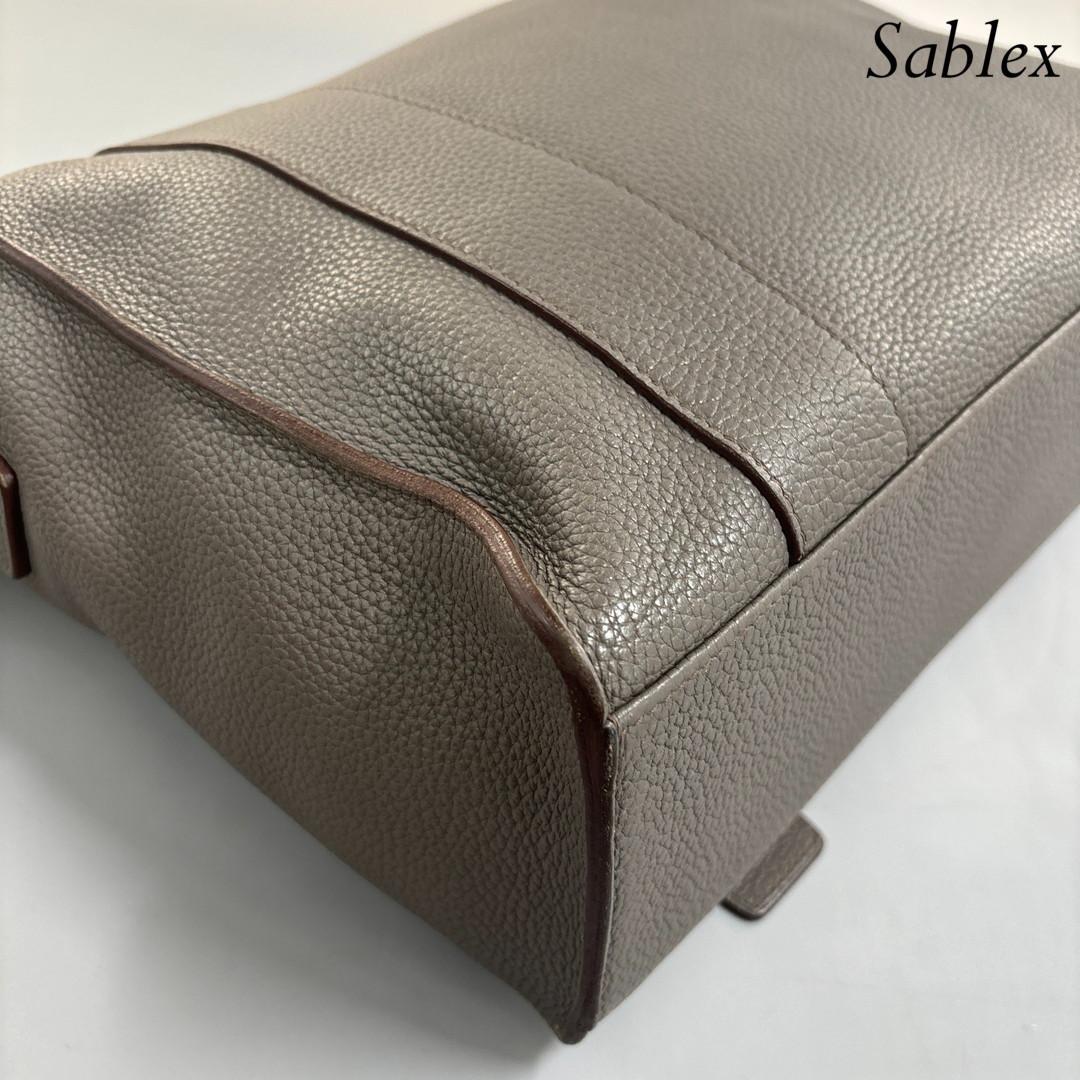 【新品同様】エルメス サックアルフレッド35 トリヨンクレマンス エタン □P刻