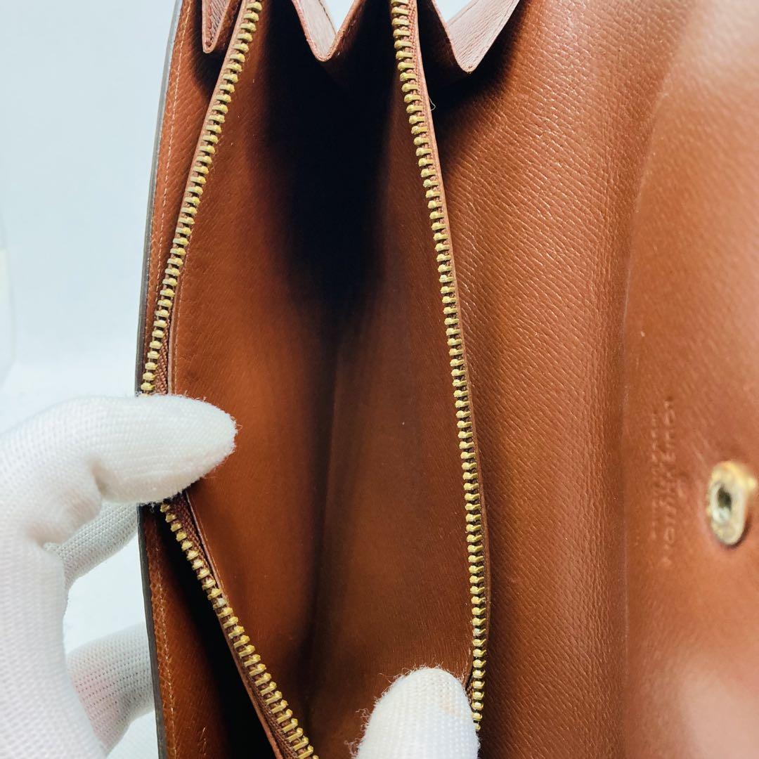 ルイヴィトン LOUIS VUITTON モノグラム 長財布 サラ 519
