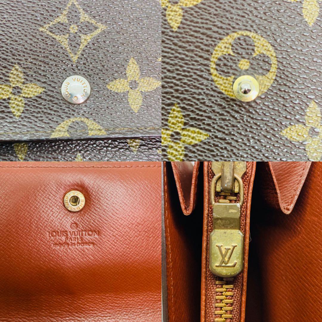 ルイヴィトン LOUIS VUITTON モノグラム 長財布 サラ 519