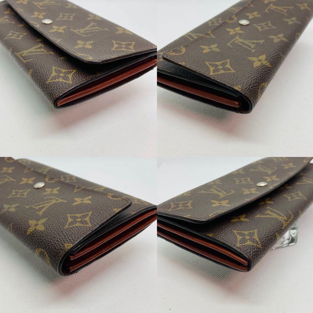 ルイヴィトン LOUIS VUITTON モノグラム 長財布 サラ 519