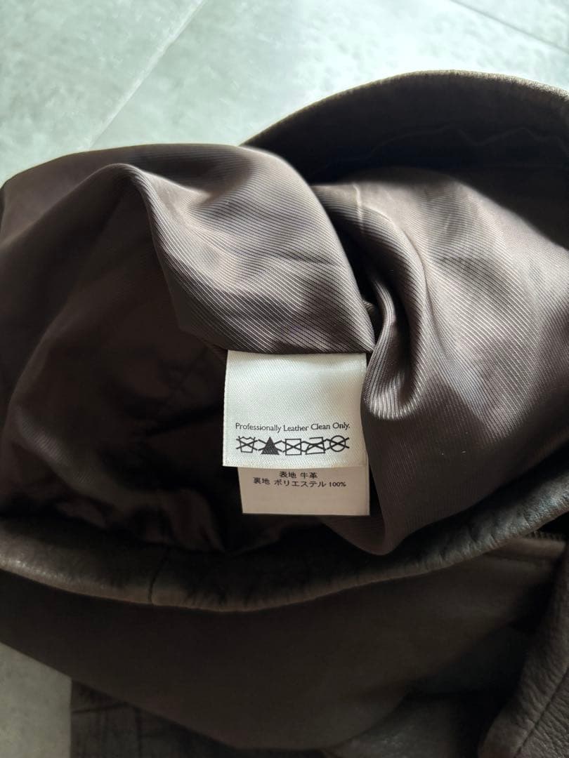 00s エディーバウアー　牛革　レザージャケット　ヴィンテージ