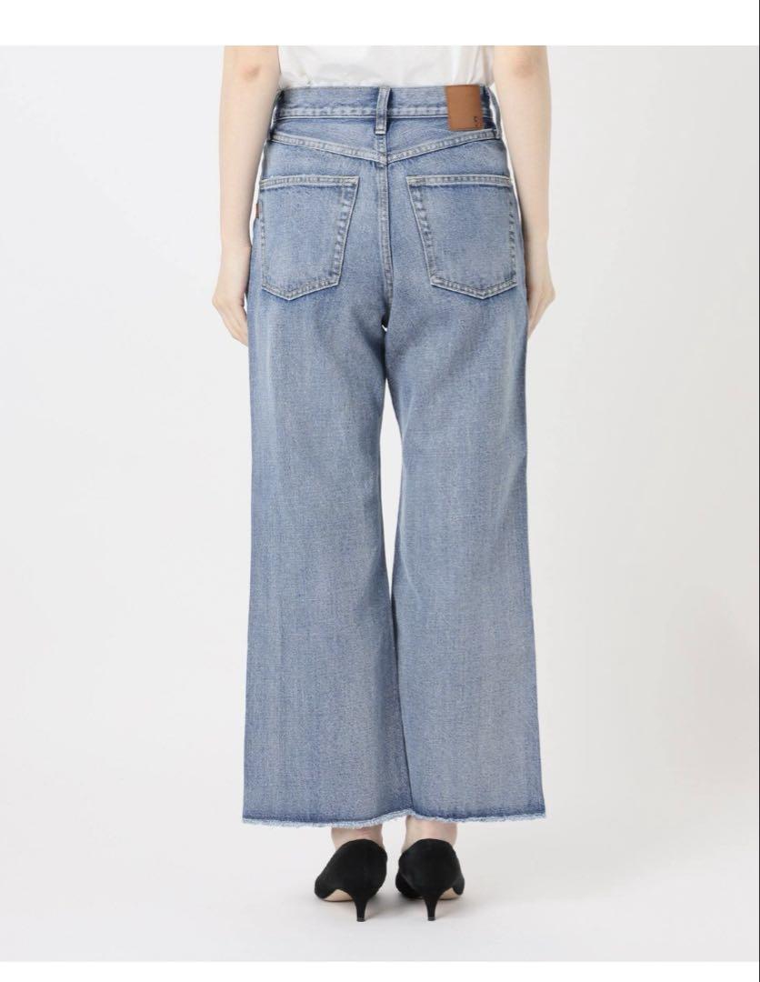 Spick and Span クロップドデニム