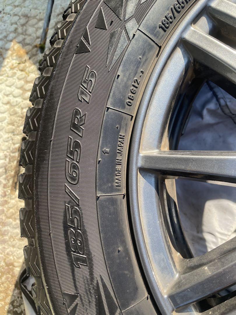 スタッドレスタイヤ 185/65R15 GIZ2 ホイール付き