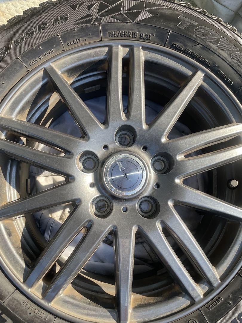 スタッドレスタイヤ 185/65R15 GIZ2 ホイール付き