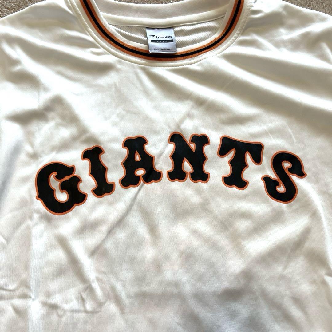 FANATICS製 非売品巨人軍長嶋茂雄 復刻ユニフォーム型DRY Tシャツ
