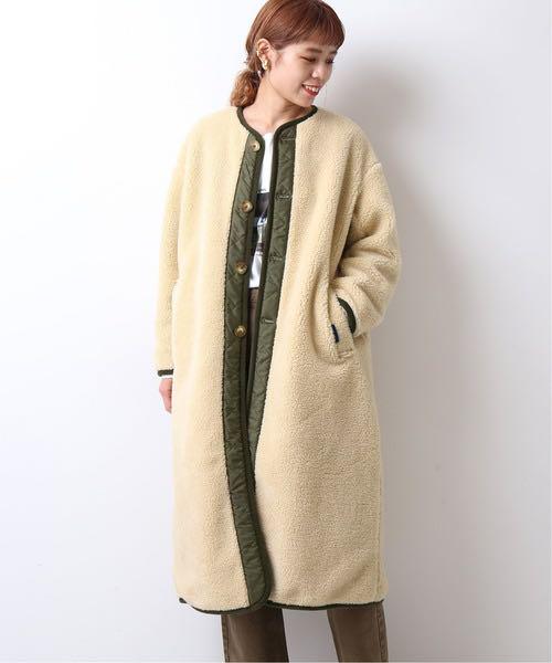 LAVENHAM シェルパロングコート