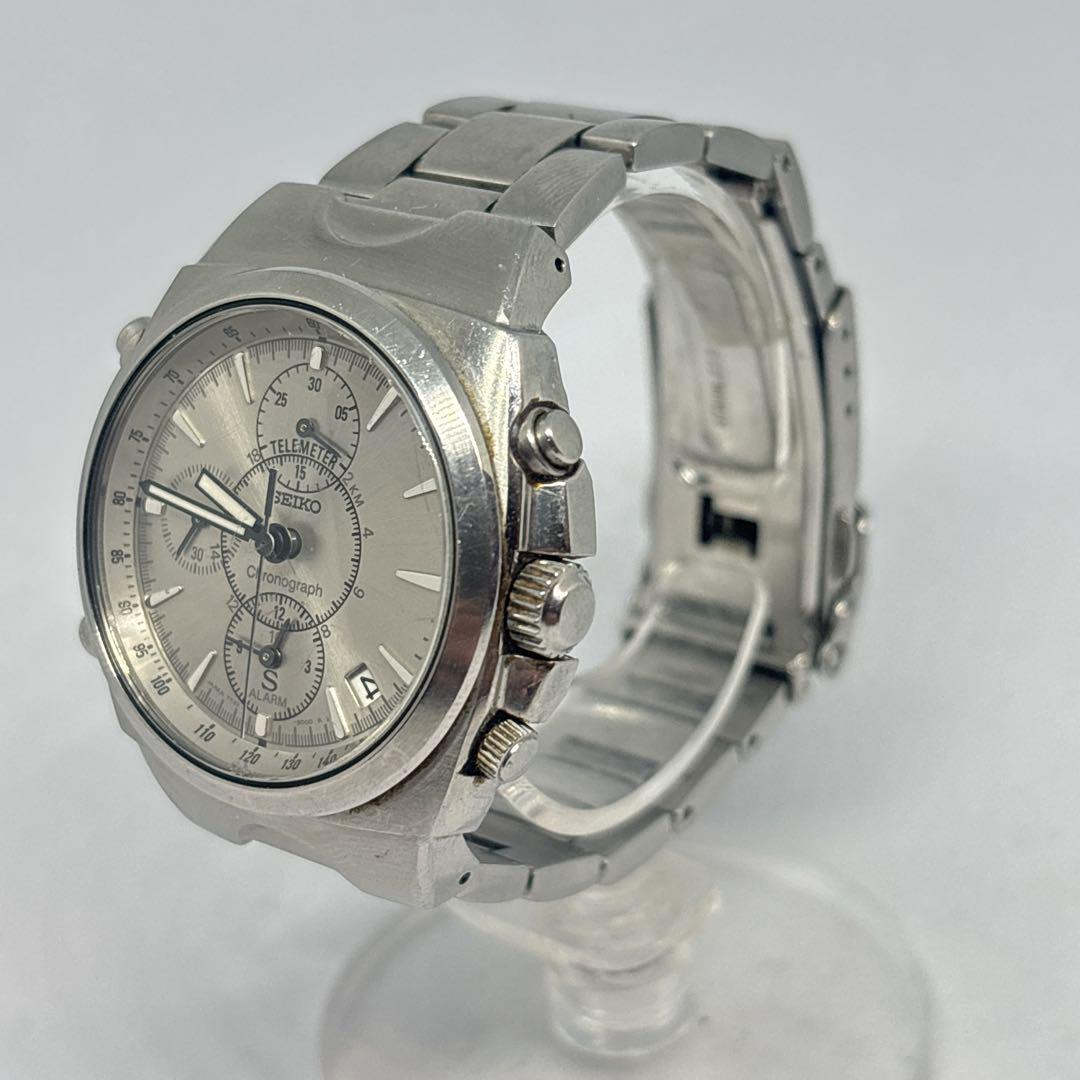 SEIKO セイコー クロノグラフ 稼働品 - メルカリ
