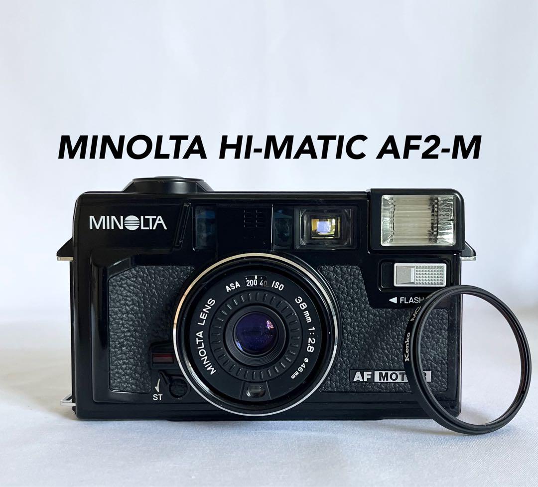 【完動品】MINOLTA HI-MATIC AF2-M フィルムカメラ