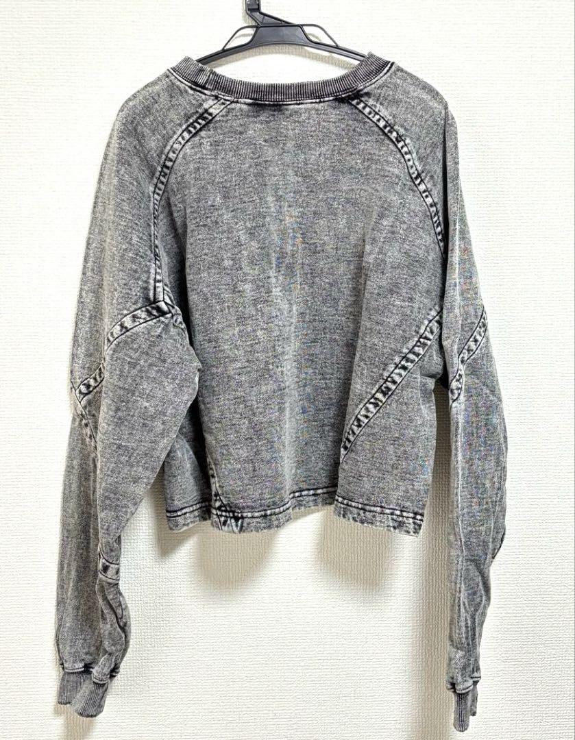 【美品】X-girl スウェット　ケミカルウォッシュ　X-LARGE ストリート