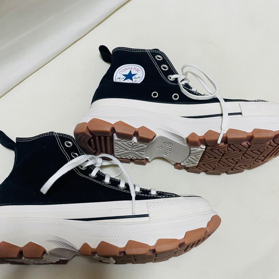 美品】コンバース converse トラックウェーブ 100 ハイカット 26 靴